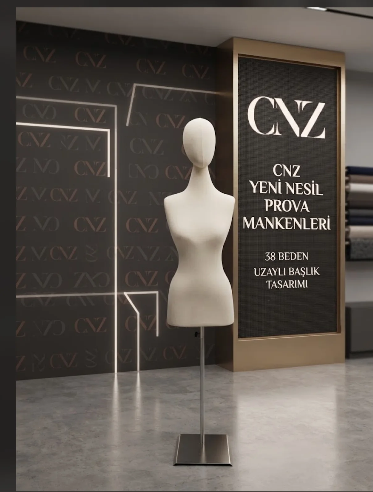 Uzaylı başlık tasarımlı model